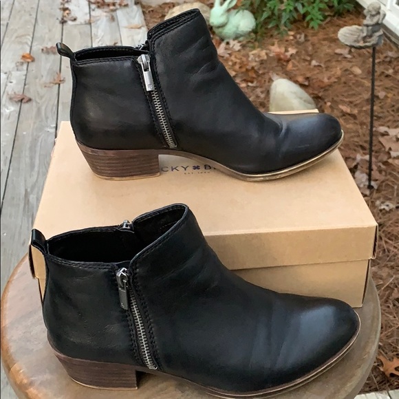 lucky brand women's basel ankle bootie